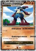 M, Lucario (Gig