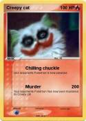 Creepy cat