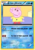 je vais pleurer