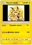 Pikachu family