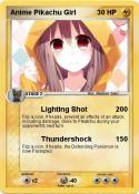 Anime Pikachu