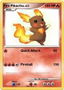 Fire Pikachu