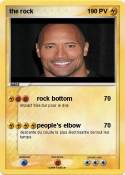 the rock