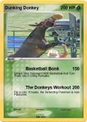 Dunking Donkey