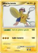 pikachu tennis
