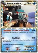 Freeze machine