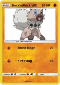 Boxxie(Rockruff)