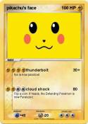 pikachu's face