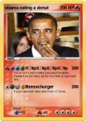 obama eating a