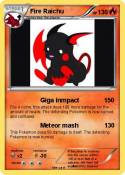 Fire Raichu