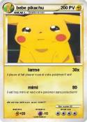 bebe pikachu