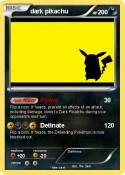 dark pikachu
