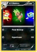 X/Y Starters
