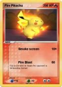 Fire Pikachu