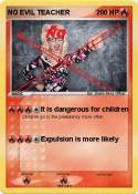 NO EVIL TEACHER