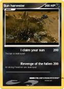 Sun harvester