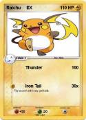 Raichu EX