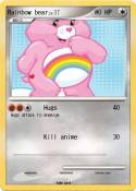 Rainbow bear