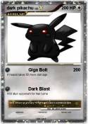 dark pikachu