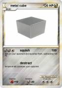 metal cube
