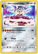 Ultra instinct