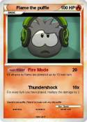 Flame the puffl