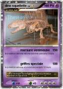 dino squellette