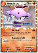 Blaze the cat