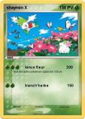 shaymin X