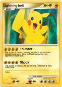 Lightning bolt