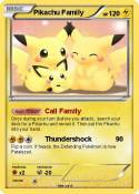 Pikachu Family