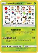 spanish phonics