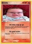De baby