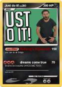 Just do it!