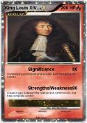 King Louis XIV