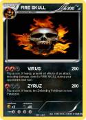 FIRE SKULL