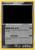 black screen