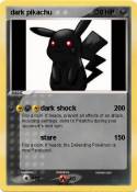 dark pikachu
