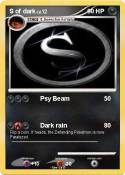 S of dark