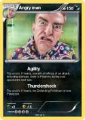 Angry man