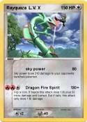 Rayquaza L.V. X