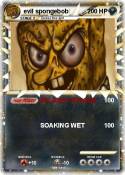 evil spongebob