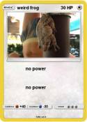 weird frog