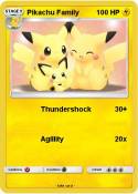 Pikachu Family