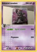 Armored mewtwo