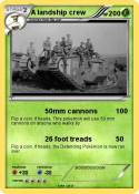 A landship crew