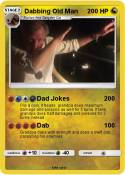 Dabbing Old Man