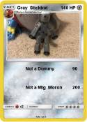Gray Stickbot