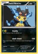Dark Pikachu
