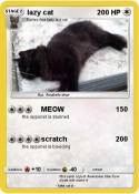 lazy cat